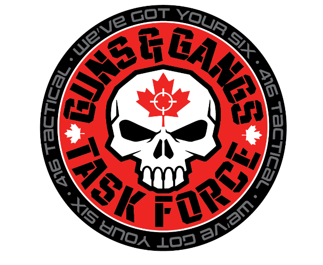 416 TACTICAL: Guns and Gangs Sticker