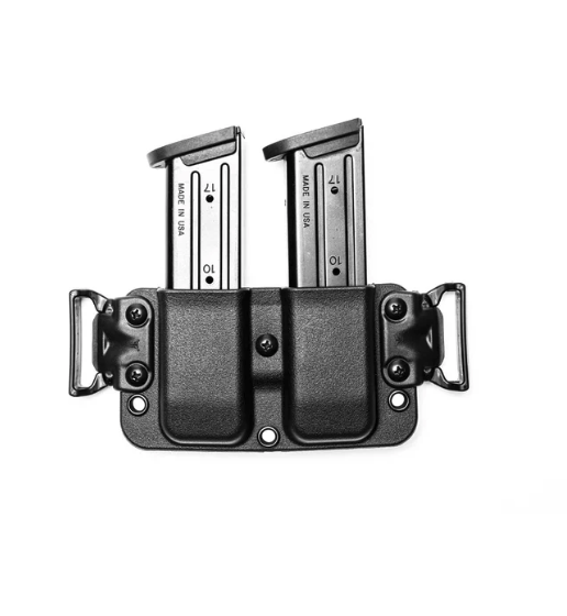 BLADE-TECH: Total Eclipse 2.0 IWB/OWB Double Mag Pouch (GLOCK 9-40)