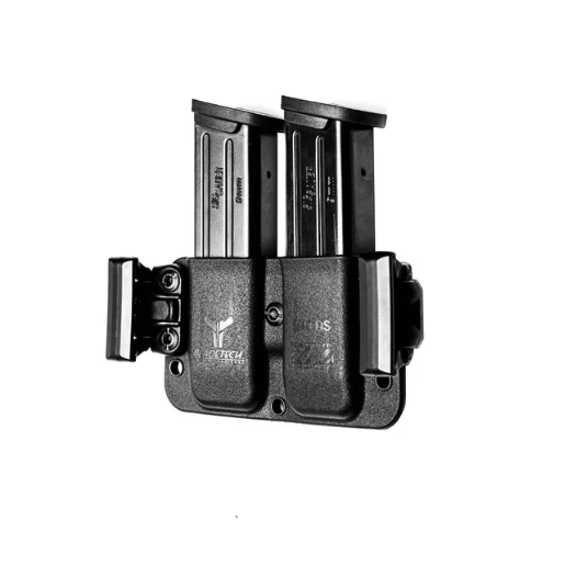 BLADE-TECH: Total Eclipse 2.0 IWB/OWB Double Mag Pouch (GLOCK 9-40)