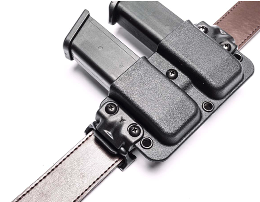 BLADE-TECH: Total Eclipse 2.0 IWB/OWB Double Mag Pouch (GLOCK 9-40)