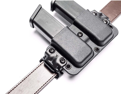 BLADE-TECH: Total Eclipse 2.0 IWB/OWB Double Mag Pouch (GLOCK 9-40)