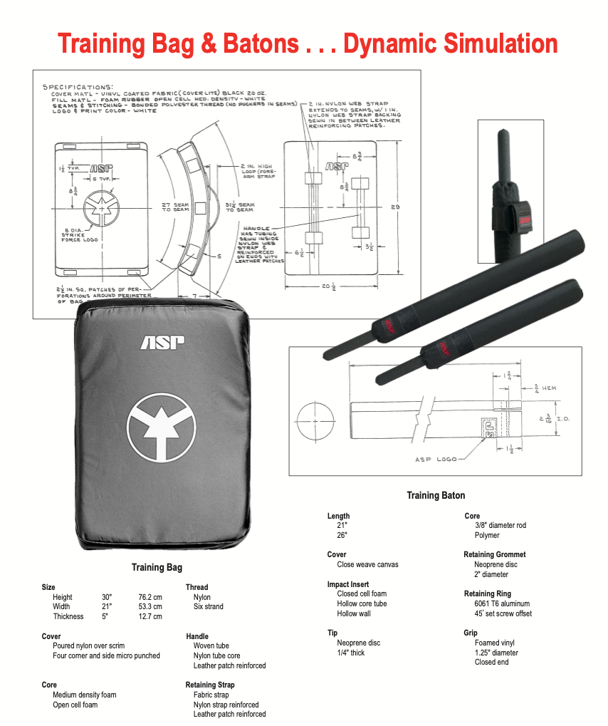 RAMPART: ASP Training Bag / Strike Bag