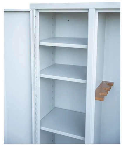 CRAFT METAL FURNITURE: Gun Security Cabinet, Double Door (Dimensions: 55"h x 32"w x 10"d)