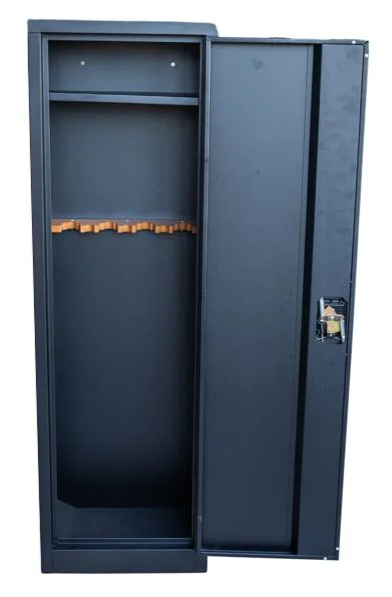 CRAFT METAL FURNITURE: Gun Security Cabinet  (Dimensions: 55"h x 17"w x 10"d)