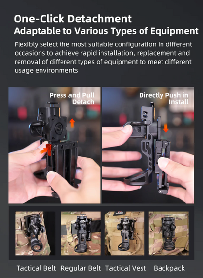 KLARUS: AH3 Secure Rapid Deploy Flashlight Holster