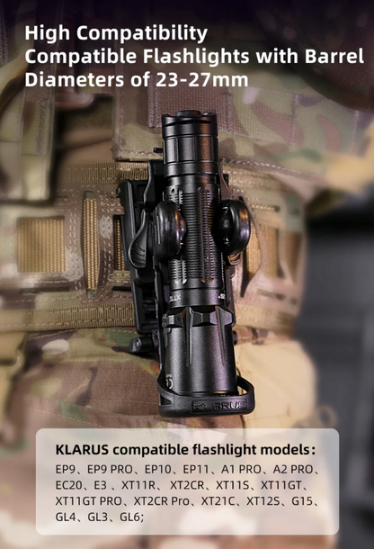KLARUS: AH3 Secure Rapid Deploy Flashlight Holster