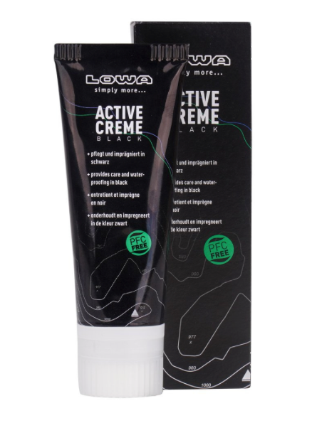 LOWA: Active Cream Black