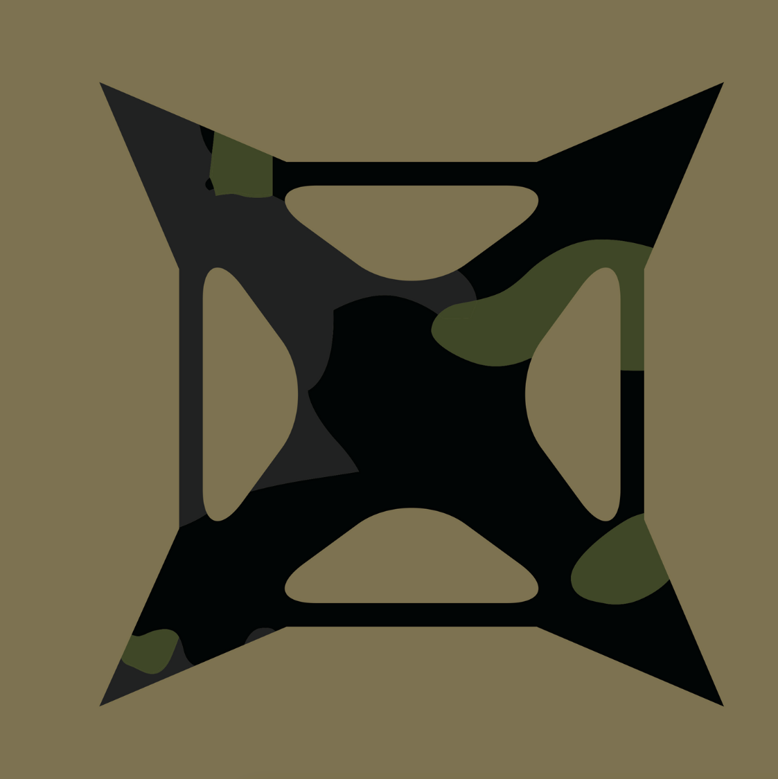 VERTX: Stealth Camo Logo Graphic T-Shirt