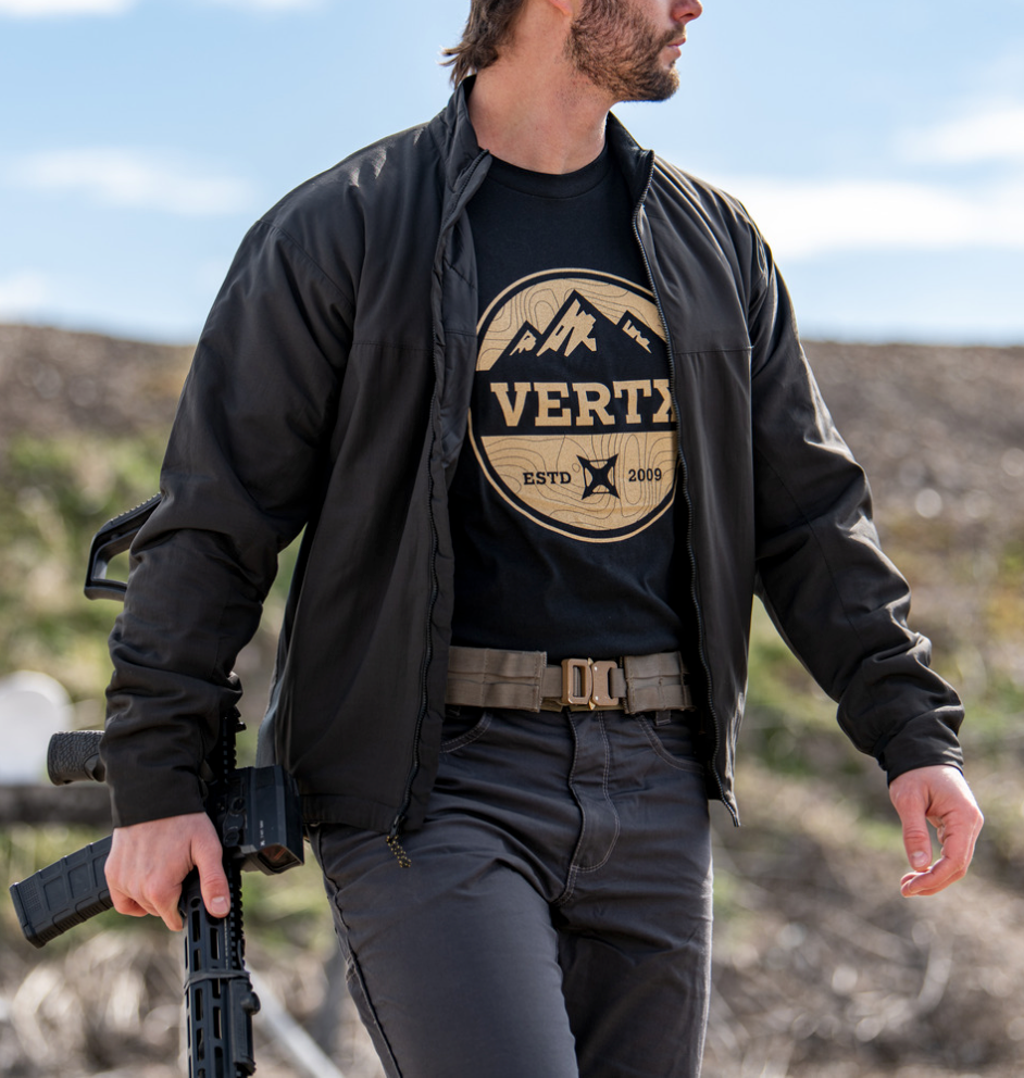 VERTX: Tri-Peak Shield T-Shirt