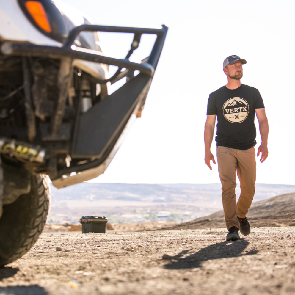 VERTX: Tri-Peak Shield T-Shirt