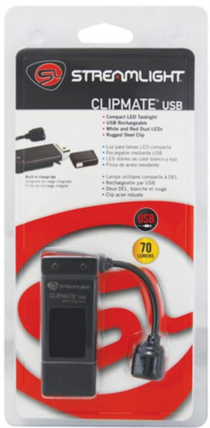 STREAMLIGHT: Clipmate USB, Rechargeable