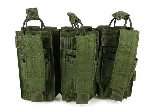 SHADOW STRATEGIC: AK/9MM Triple Open Top Mag Pouch