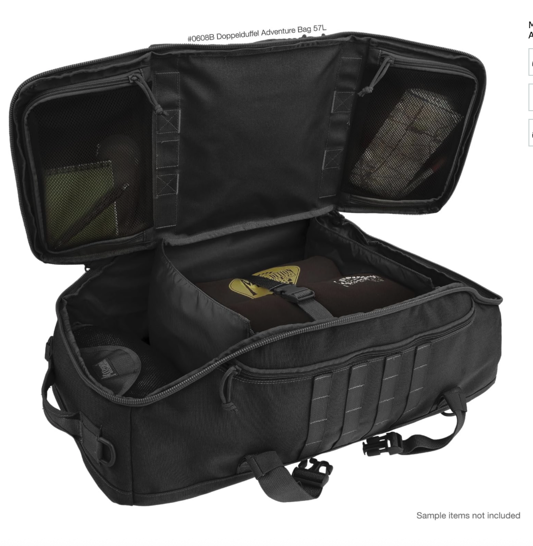 MAXPEDITION: Doppleduffle Adventure Bag