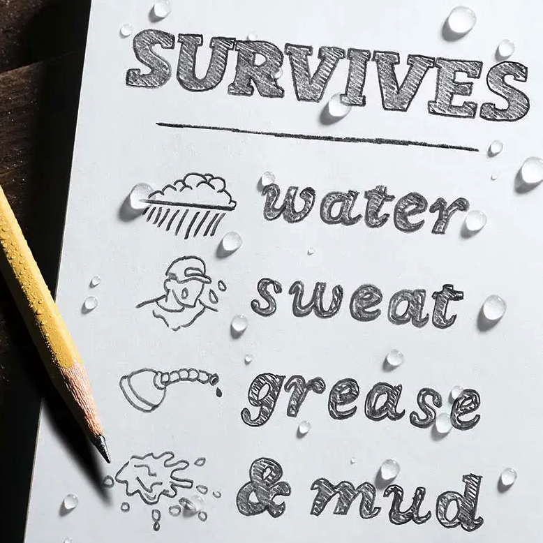 RITE IN THE RAIN: Top Spiral Notebook, 3x5