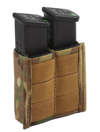 ESSTAC: Lidded Double Pistol KYWI Pouch
