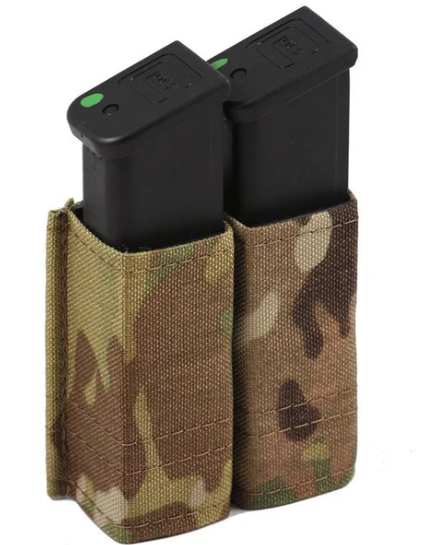 ESSTAC: Lidded Double Pistol KYWI Pouch