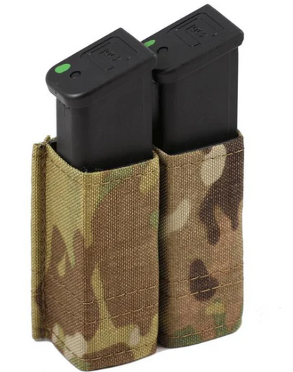ESSTAC: Lidded Double Pistol KYWI Pouch