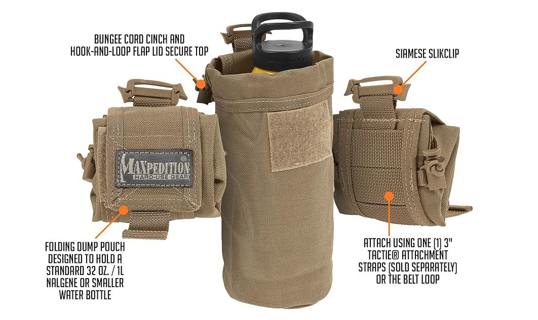 MAXPEDITION: Mini Rollypoly Folding Dump Pouch