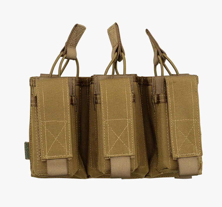 SHADOW TACTICAL: Triple MOLLE Open M4/M16 5.56mm + 9mm SHE-21087