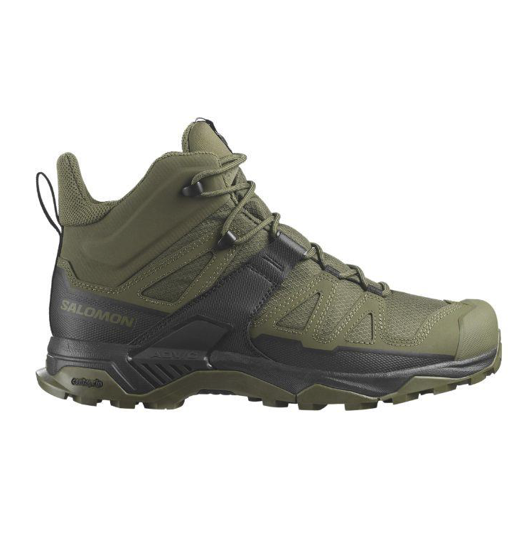 SALOMON: X Ultra Forces Mid Boot- No Gortex-Green