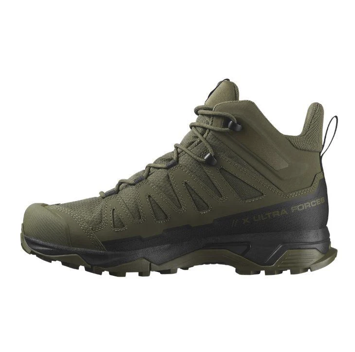 SALOMON: X Ultra Forces Mid Boot- No Gortex-Green