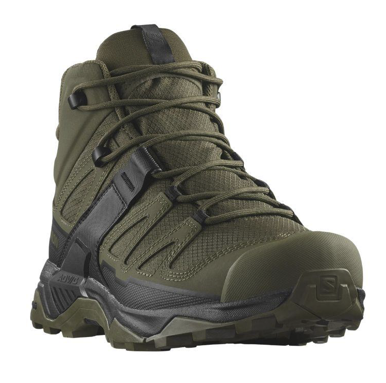 SALOMON: X Ultra Forces Mid Boot- No Gortex-Green