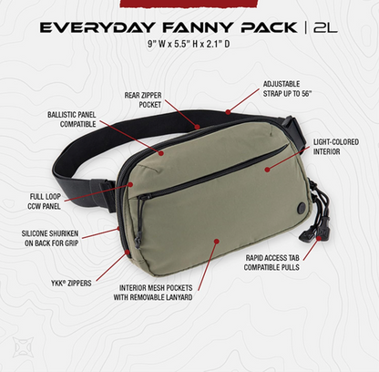 VERTX: Everyday Fanny Pack 2.0, Lena Collection