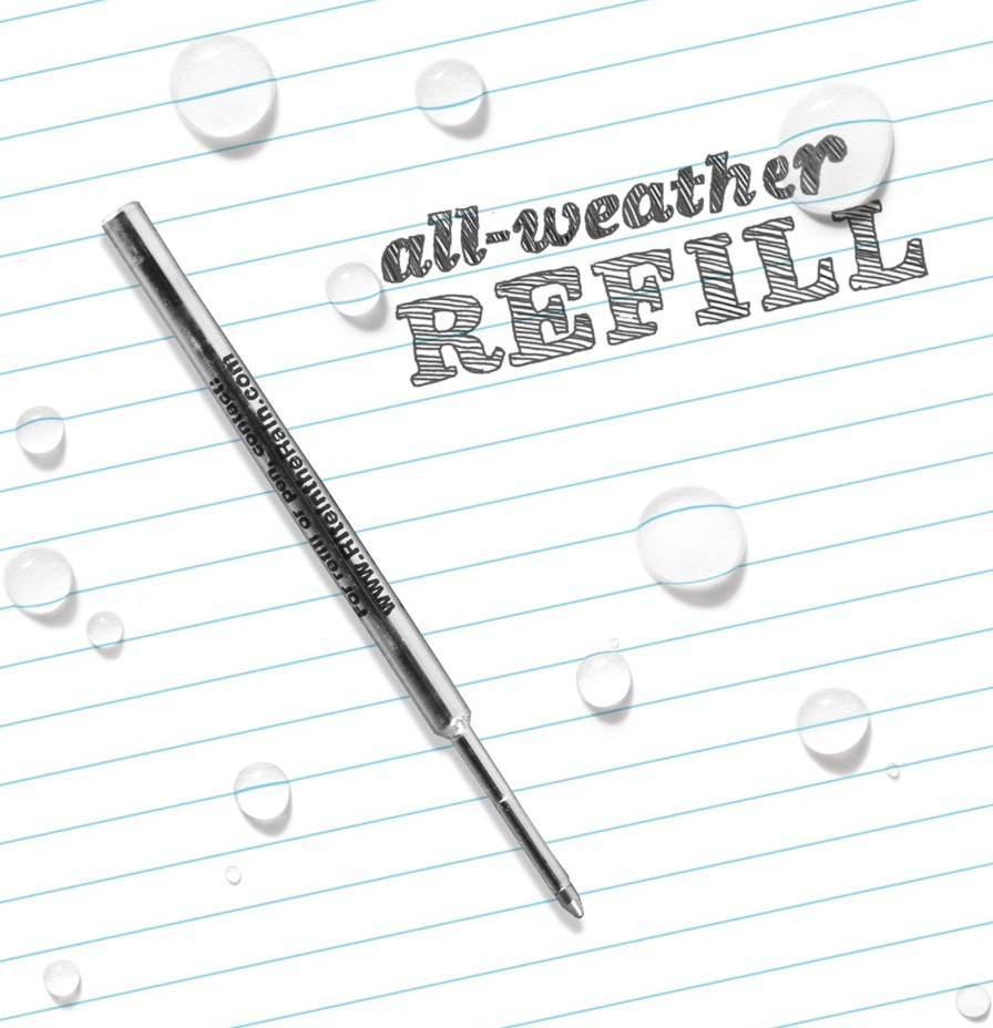 RITE IN THE RAIN: All-Weather Click Action Pen Refill, Black RIR-11R