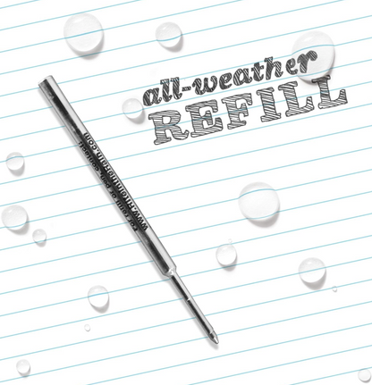 RITE IN THE RAIN: All-Weather Click Action Pen Refill, Black RIR-11R