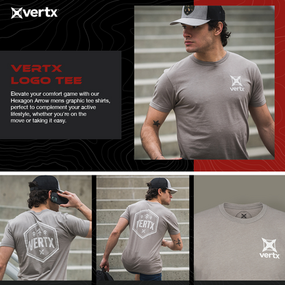 VERTX: Men’s Hexagon Arrow Tee