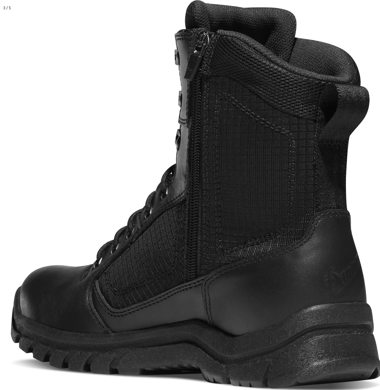DANNER: Lookout Side-Zip Waterproof Duty Boot, 8"