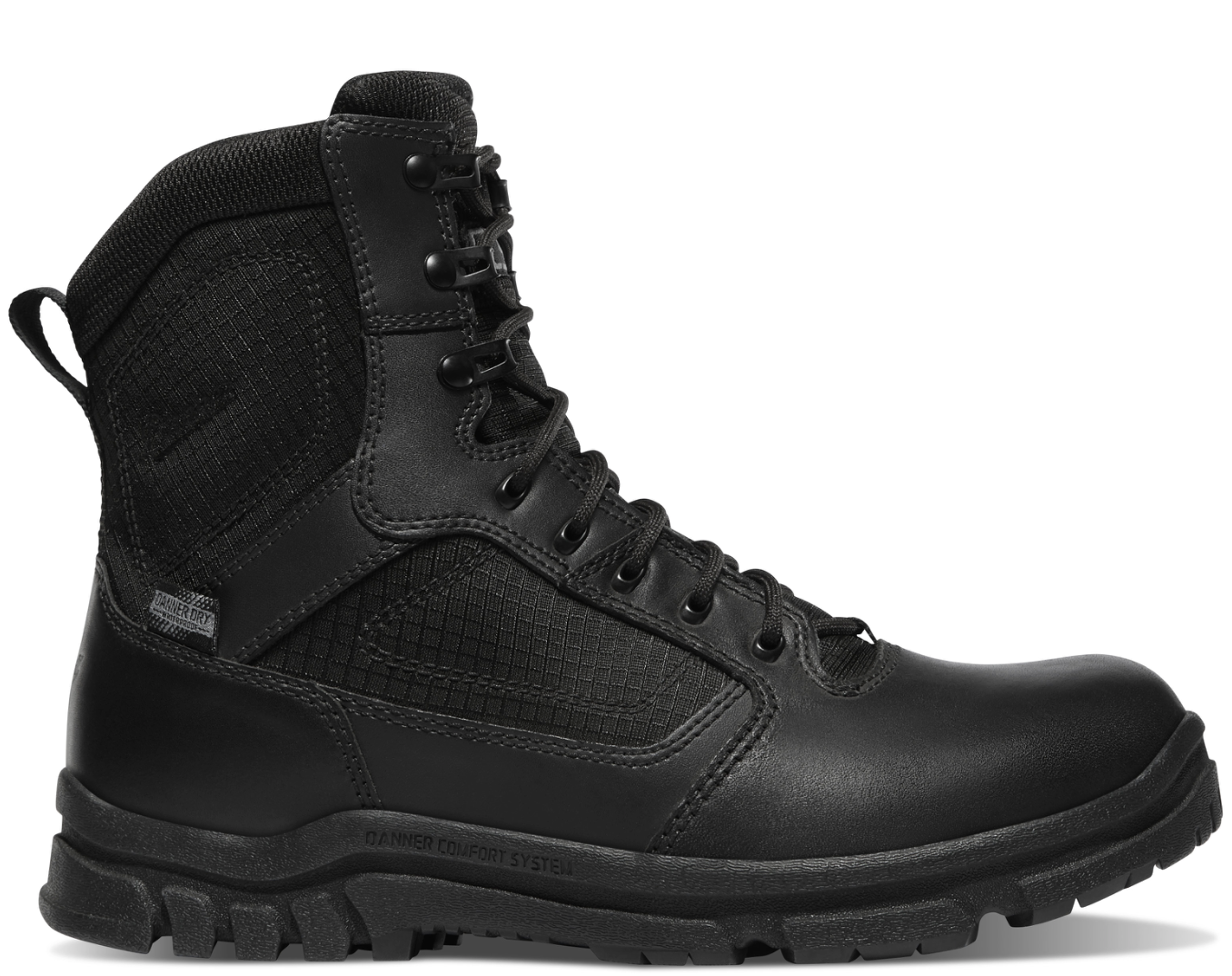 DANNER: Lookout Side-Zip Waterproof Duty Boot, 8"