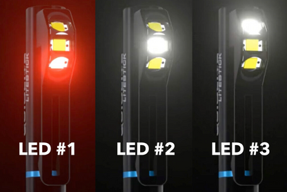 QUIQLITE: LiteStick Tactical Red Flashlight, QL-LSRWW