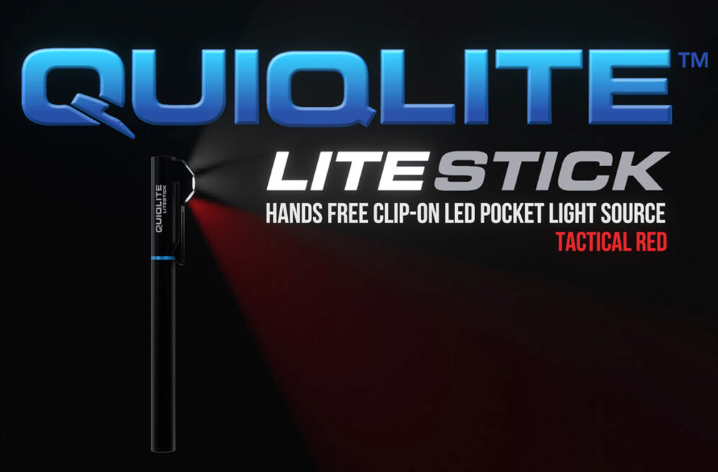 QUIQLITE: LiteStick Tactical Red Flashlight, QL-LSRWW