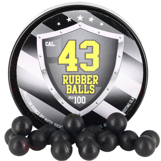 UMAREX: .43cal Rubber Balls, 100 Count