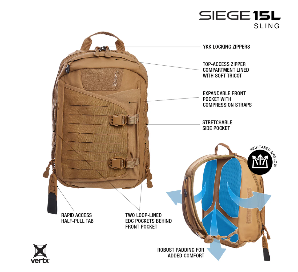VERTX: Siege Sling, 15L