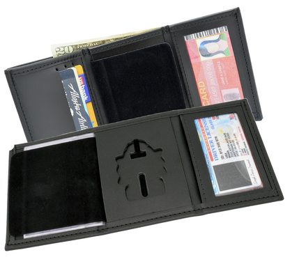 PERFECT FIT SHIELD WALLET: Trifold Wallet w/ Single ID & CC Slots Style 101-C