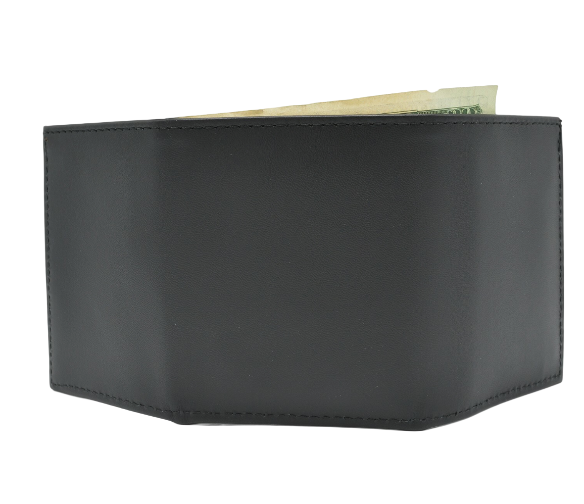 PERFECT FIT SHIELD WALLET: Trifold Wallet w/ Single ID & CC Slots Style 101-C