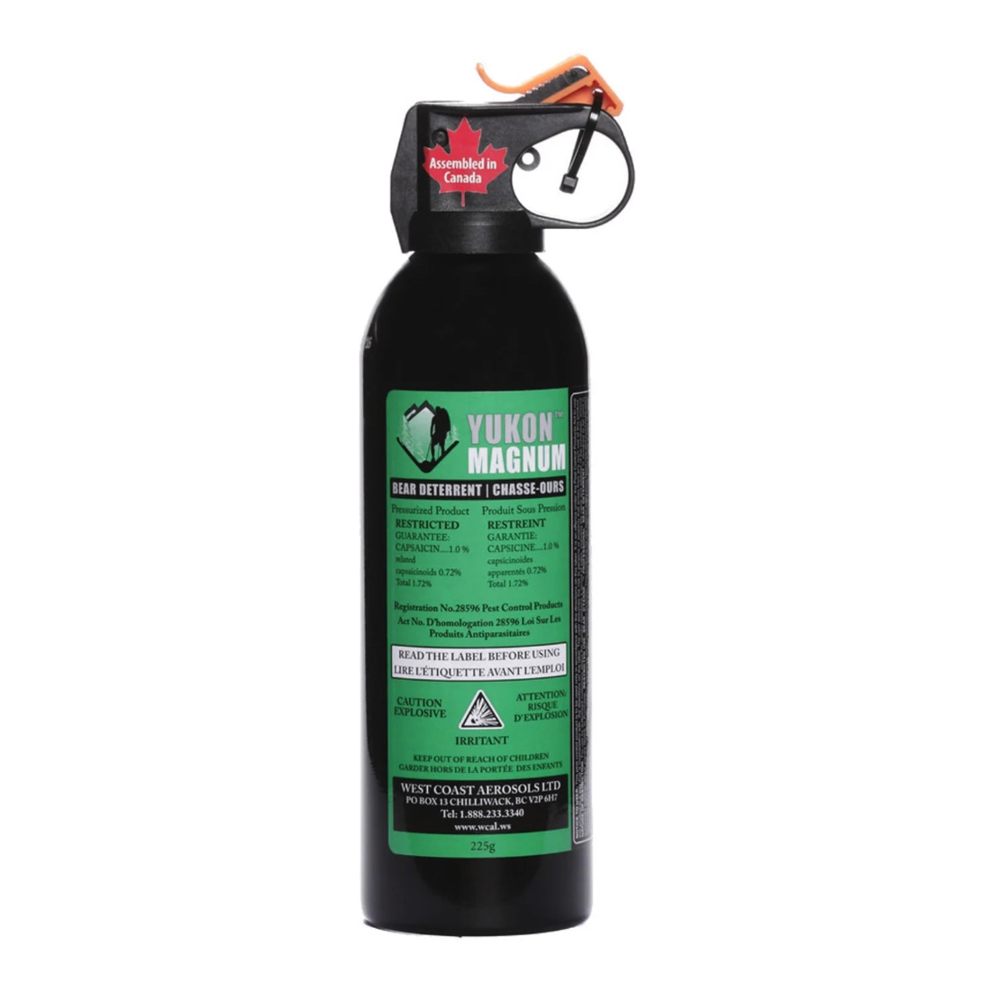 YUKON MAGNUM: Bear Deterrent Spray 225g