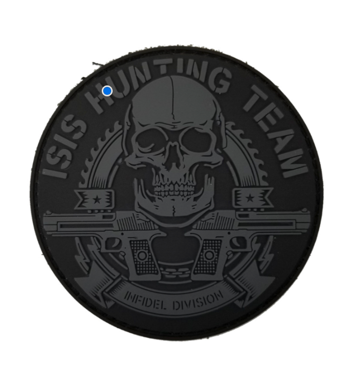 TIC Patch - ISIS HUNTING TEAM
