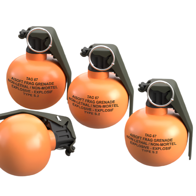 TAGinn: TAG-67 Frag BB Grenades – Pick Your Mission Pack Bundles