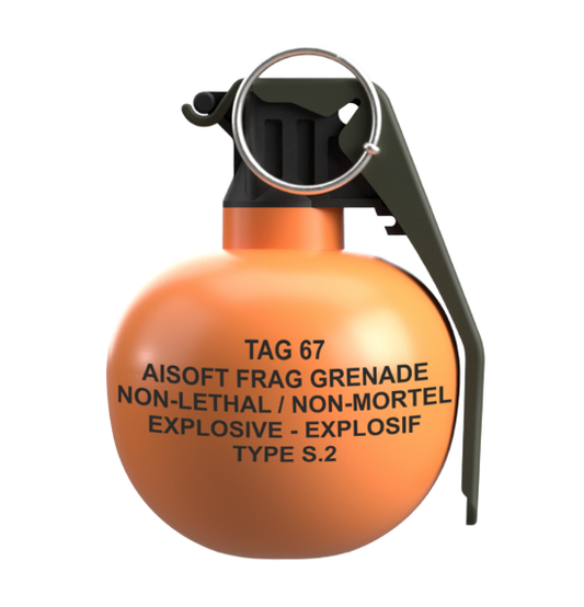 TAGinn: TAG-67 Frag BB Grenades – Pick Your Mission Pack Bundles