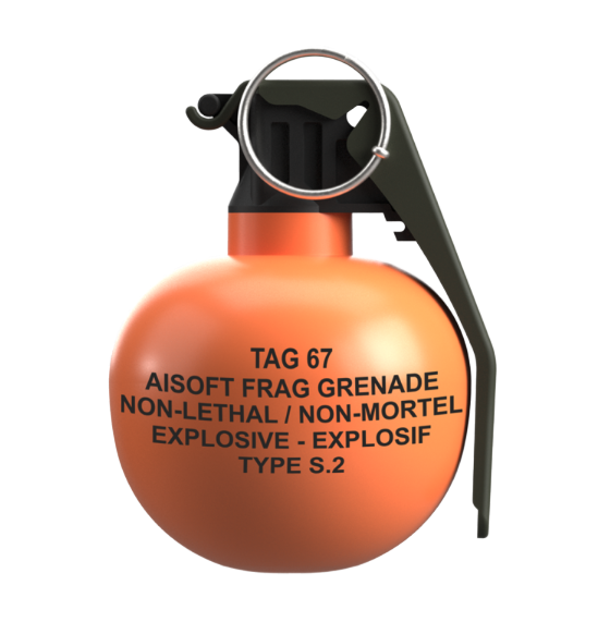 TAGinn: TAG-67 Frag BB Grenades – Pick Your Mission Pack Bundles