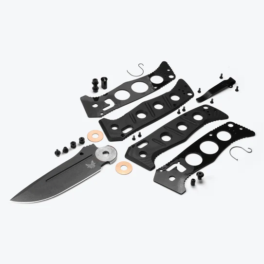 BENCHMADE: Adamas, Tungsten Grey, Axis Lock