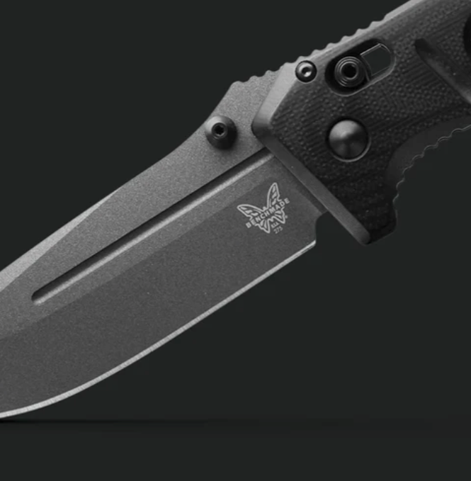 BENCHMADE: Adamas, Tungsten Grey, Axis Lock