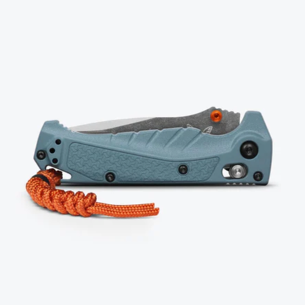 BENCHMADE: Mini Adira, Depth Blue, Drop-Point