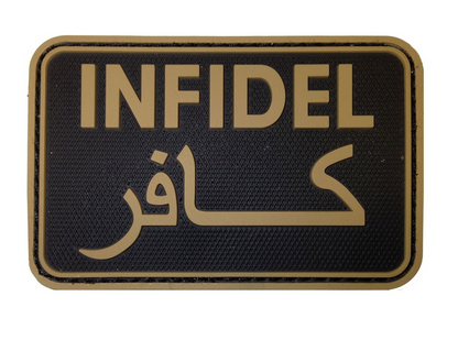 TACTICAL INNOVATIONS: Infidel Unbeliever, PVC Morale Patch