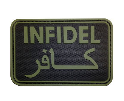 TACTICAL INNOVATIONS: Infidel Unbeliever, PVC Morale Patch