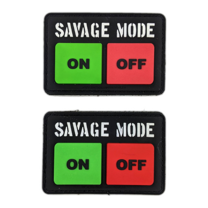 TACTICAL INNOVATIONS:  Savage Mode ON/OFF, PVC Morale Patch