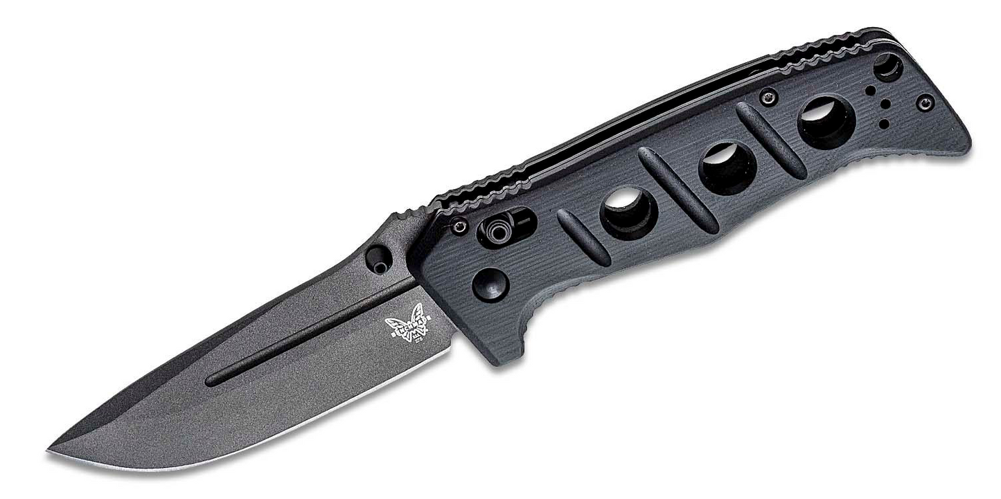 BENCHMADE: Adamas, Tungsten Grey, Axis Lock